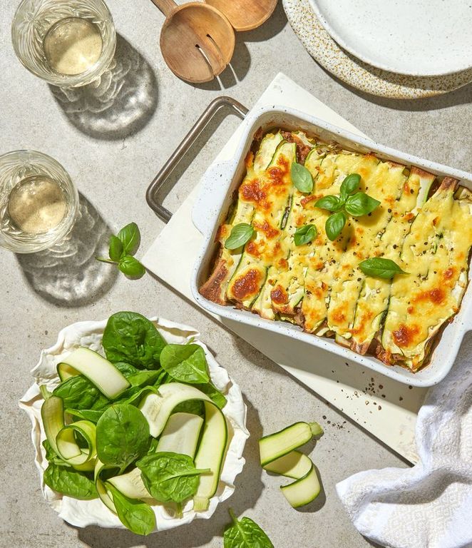 Photo of Baby Marrow & Ostrich Lasagne