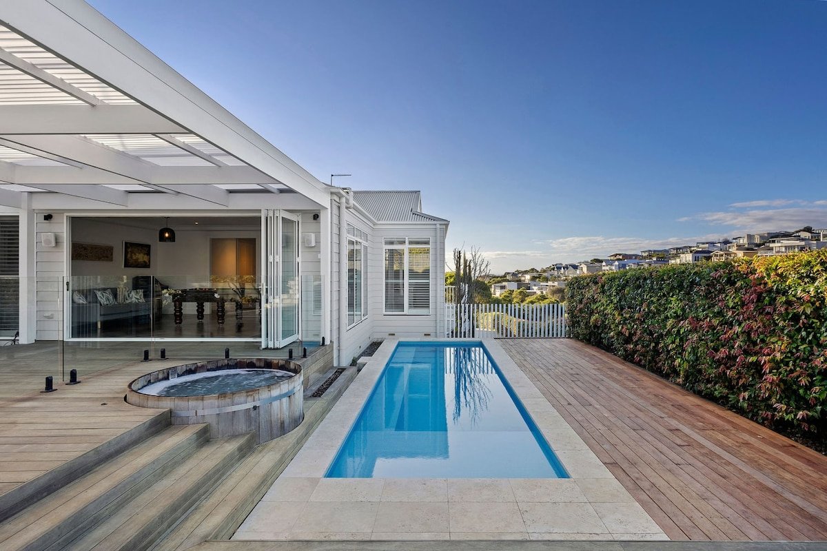 Hamptons Elegance Views | Pool & Spa gallery image 2