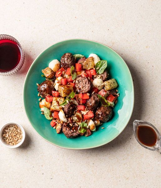 Photo of Sicilian Beef Meatball Bowl
