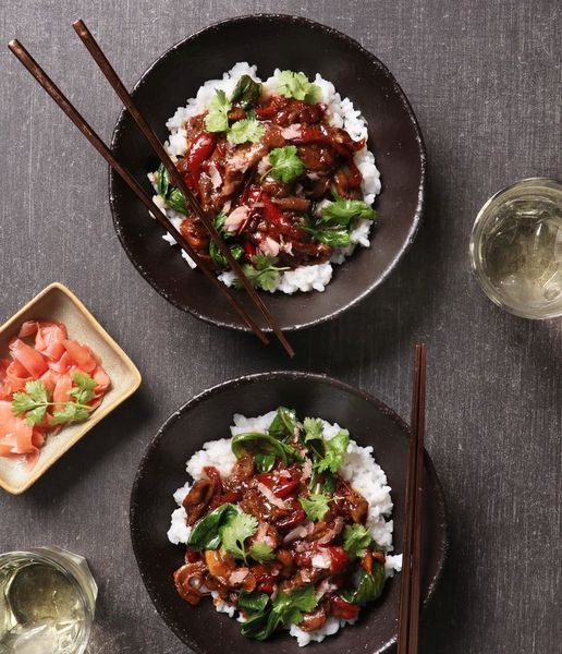 Photo of Stir-Fried Exotic Mushrooms