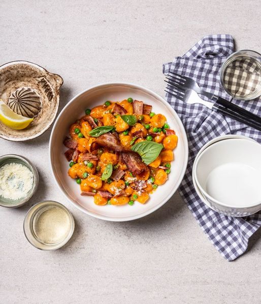 Photo of Butternut Gnocchi & Crispy Bacon