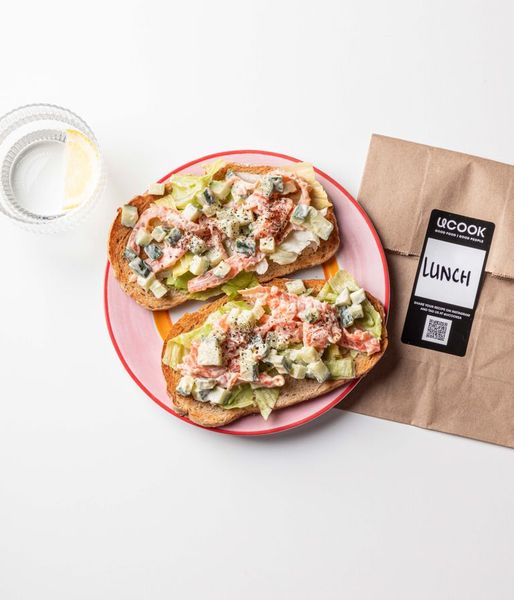 Photo of Cucumber & Trout Toast