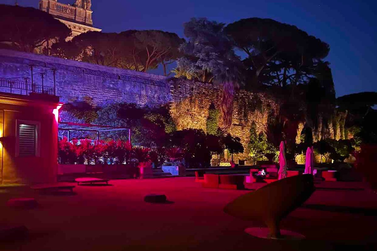 Villa nel centro di Roma con piscina e spa privata