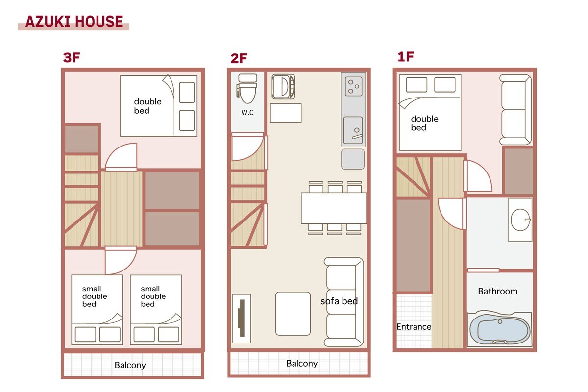 【ShinOkubo】Right off from main street/3BDR house gallery image 4