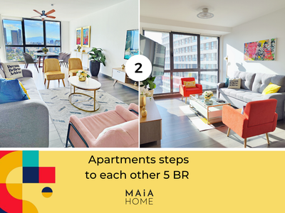 MH. Two apartments with panoramic view 5BR 4BT