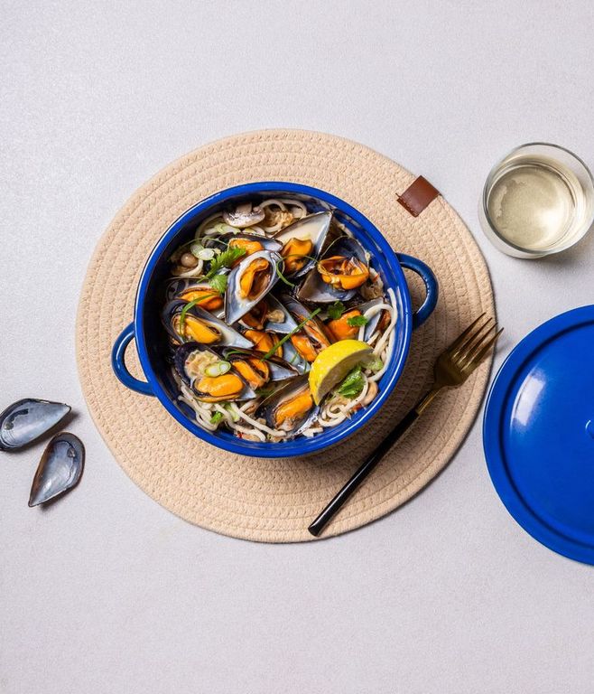 Photo of Fragrant Coconut & Lemongrass Mussels
