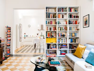 The Checkerboard, with balcony & Audrey Hepburn