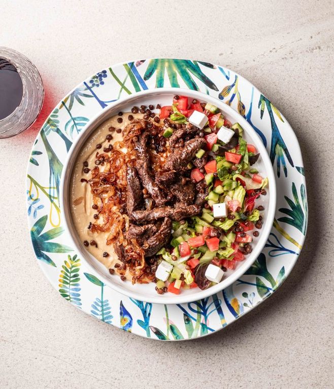 Photo of Hummus & Beef Rump Spring Bowl