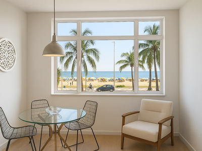 Copa & Beach Beira Mar 2BR