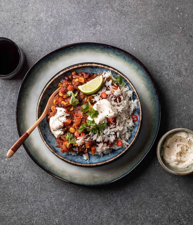 Photo of Mouthwatering Black Bean Chilli
