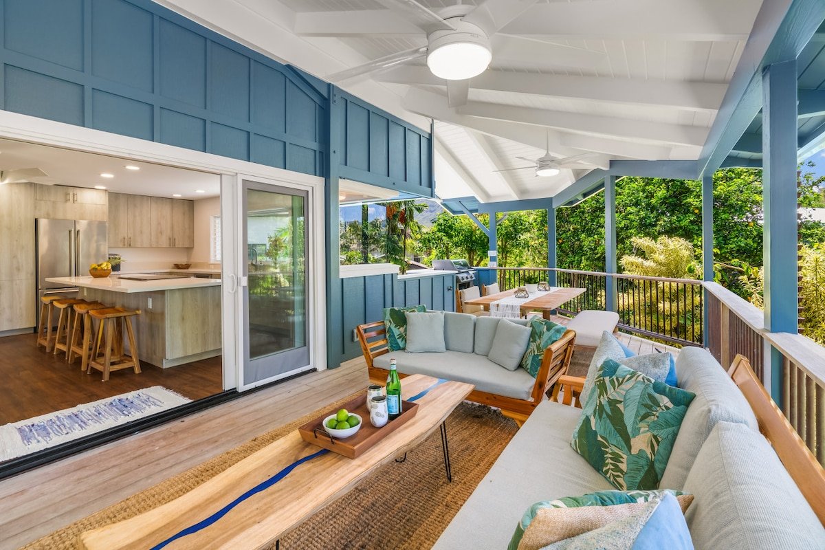 Hoaloha- Few Steps to Hanalei Bay+AC & Hot Tub gallery image 4