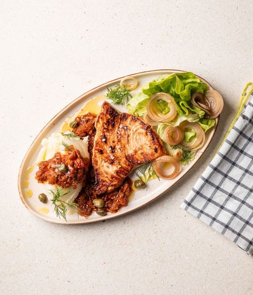 Photo of Tomato-caper Swordfish