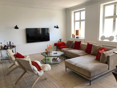 Big, modern apartment in the heart of Copenhagen