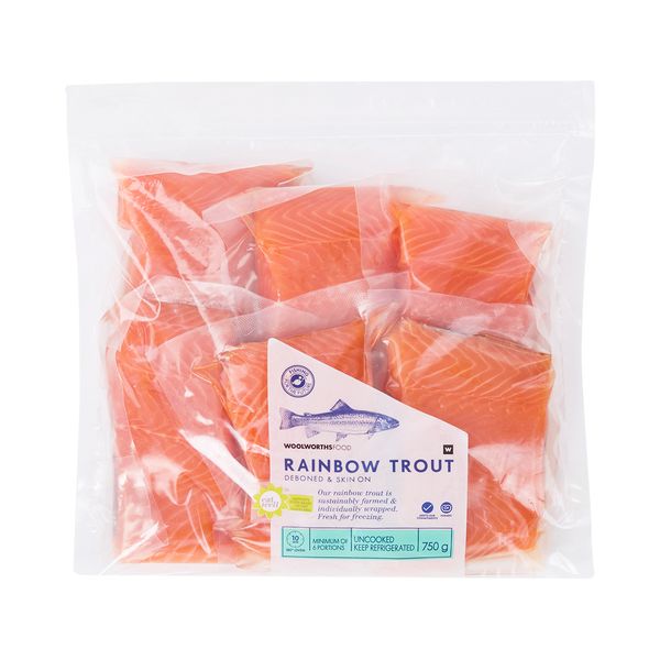 Photo of Rainbow Trout Portions 750 g