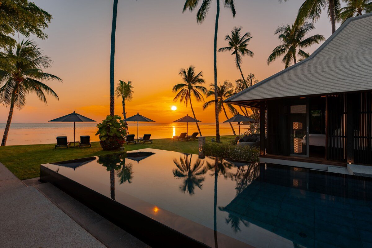 Villa Akatsuki: Chef, Gym, Jacuzzi, Tennis Court gallery image 2