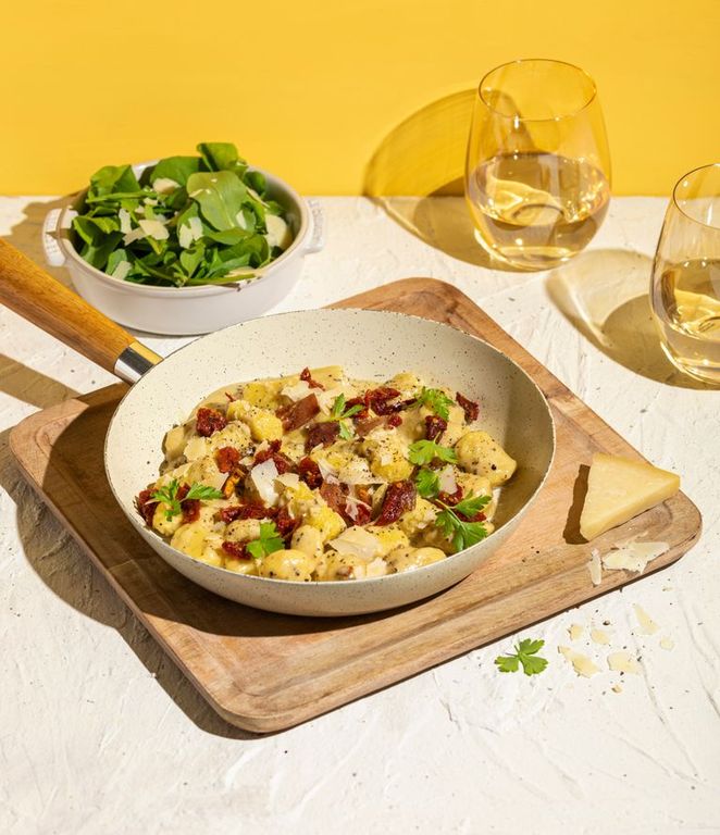 Photo of Cacio e Pepe Bacon Gnocchi