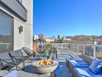 City and Mountain Views with Spacious Balcony
