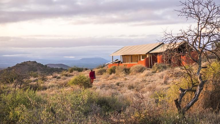 Shu'mata Camp - Exterior View