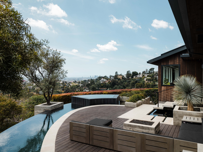 3BR House in Hollywood Hills w/Pool, Jacuzzi & Gym