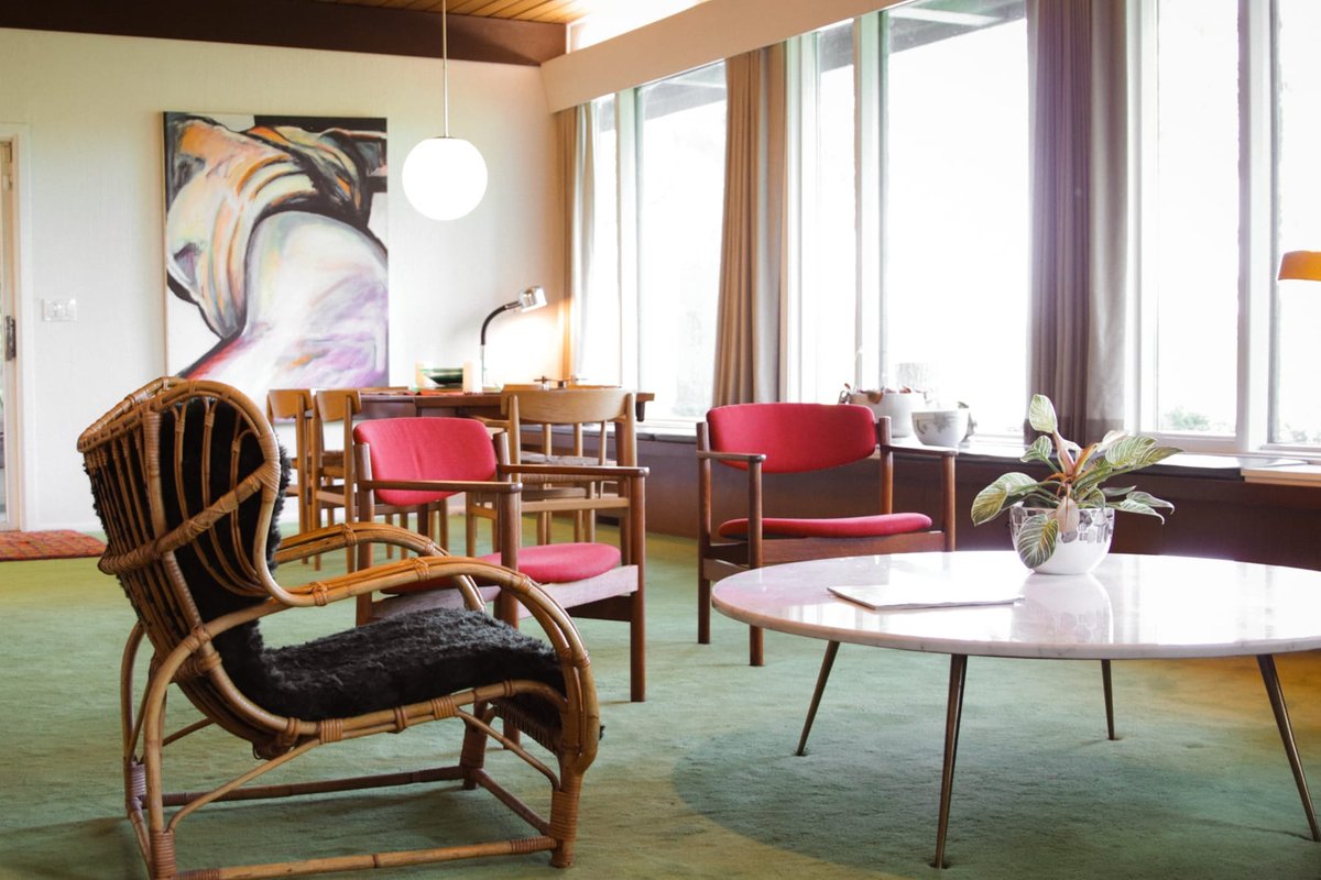 The Yellow Door | Mid-Century Lake Haven | Wayzata