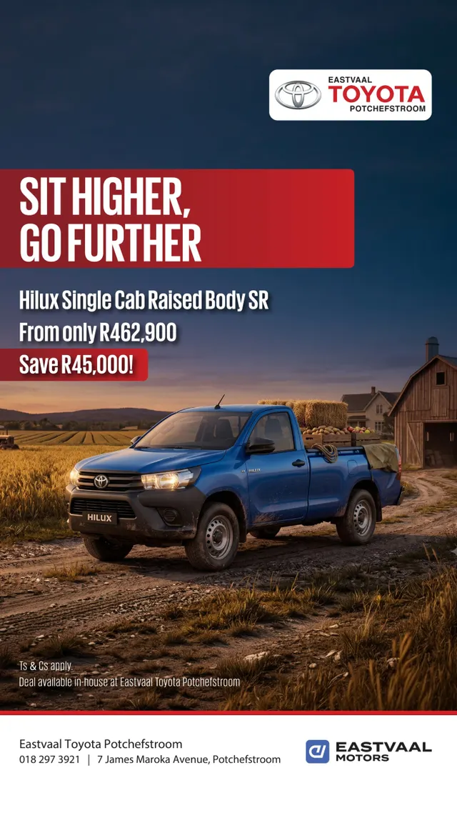 Toyota Hilux Single Cab Raised Body SR