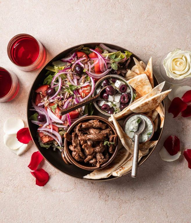 Photo of Greek Beef Feasting Platter