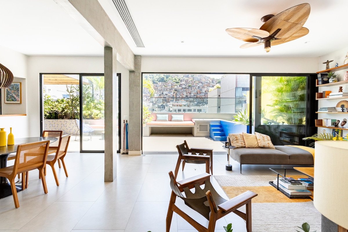 Rooftop avec piscine entre Copacabana et Ipanema. gallery image 3