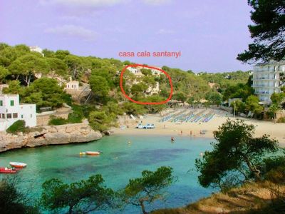 CASA CALA SANTAYI , ACCESO PRIVADO A LA PLAYA