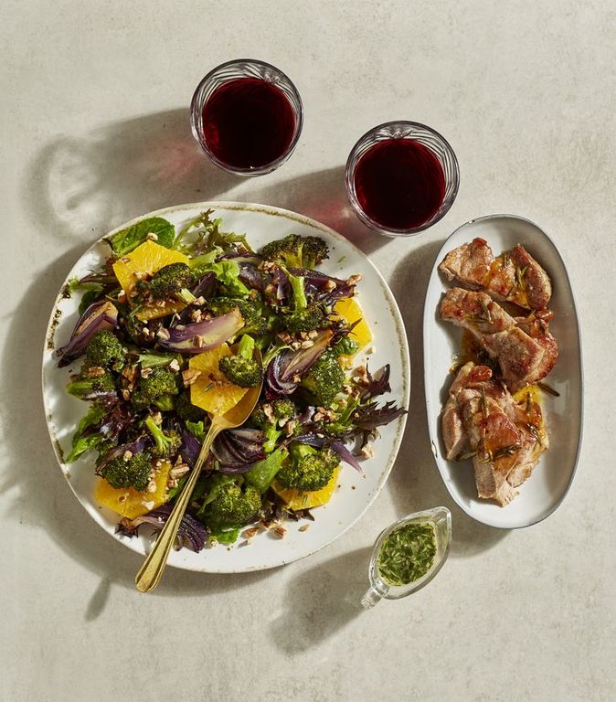 Photo of Rosemary Pork & Warm Citrus Salad