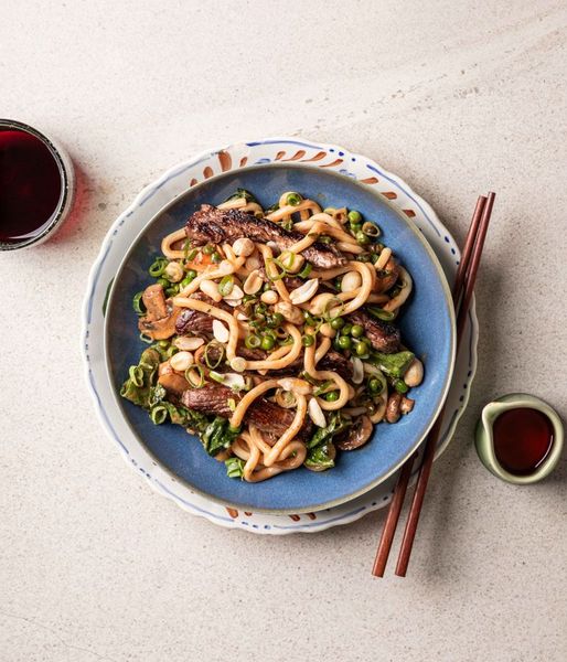 Photo of Spicy Peanut Ostrich & Udon Noodles