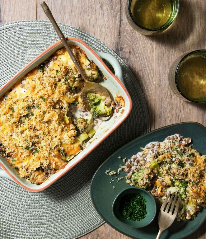 Photo of Leek & Lentil Gratin