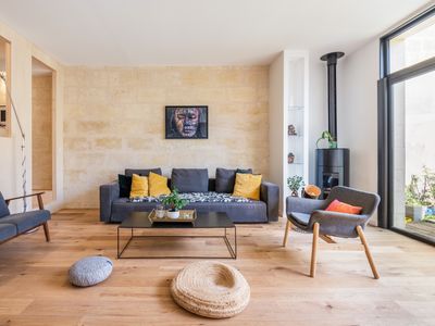 Maison contemporaine avec piscine à Bordeaux