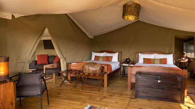 Lemala Mara Mobile Tented Camp 2 Bedroom Tent