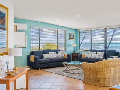 Family and friends on the beach