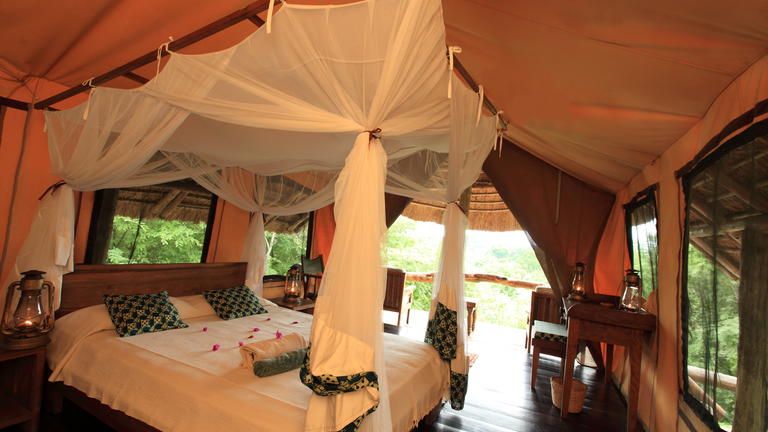 Semliki Safari Lodge Tented Room