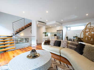 Lux bayside house with private rooftop + seaview