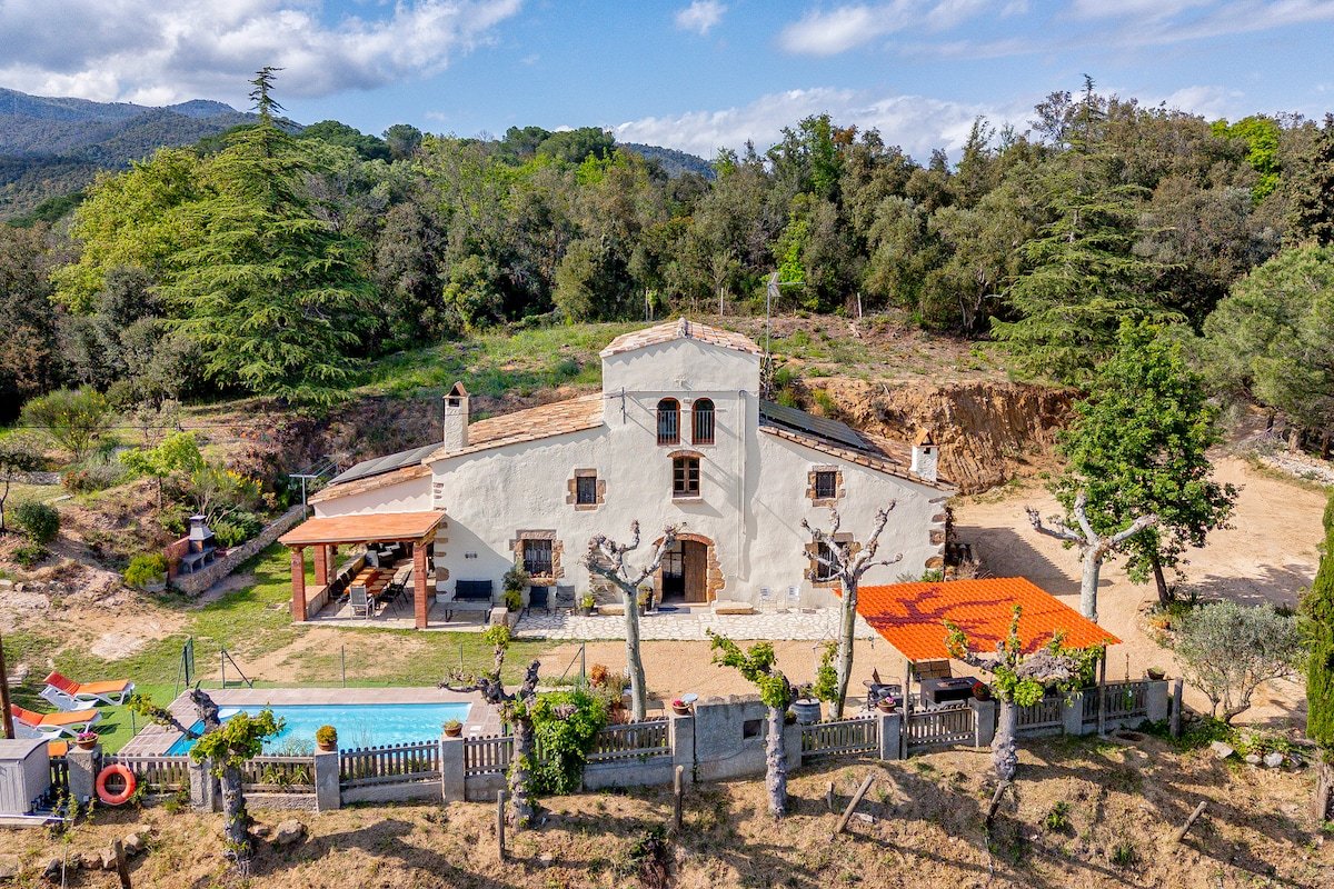 Can Baldiri-Casa Rústica con piscina privada- gallery image 2