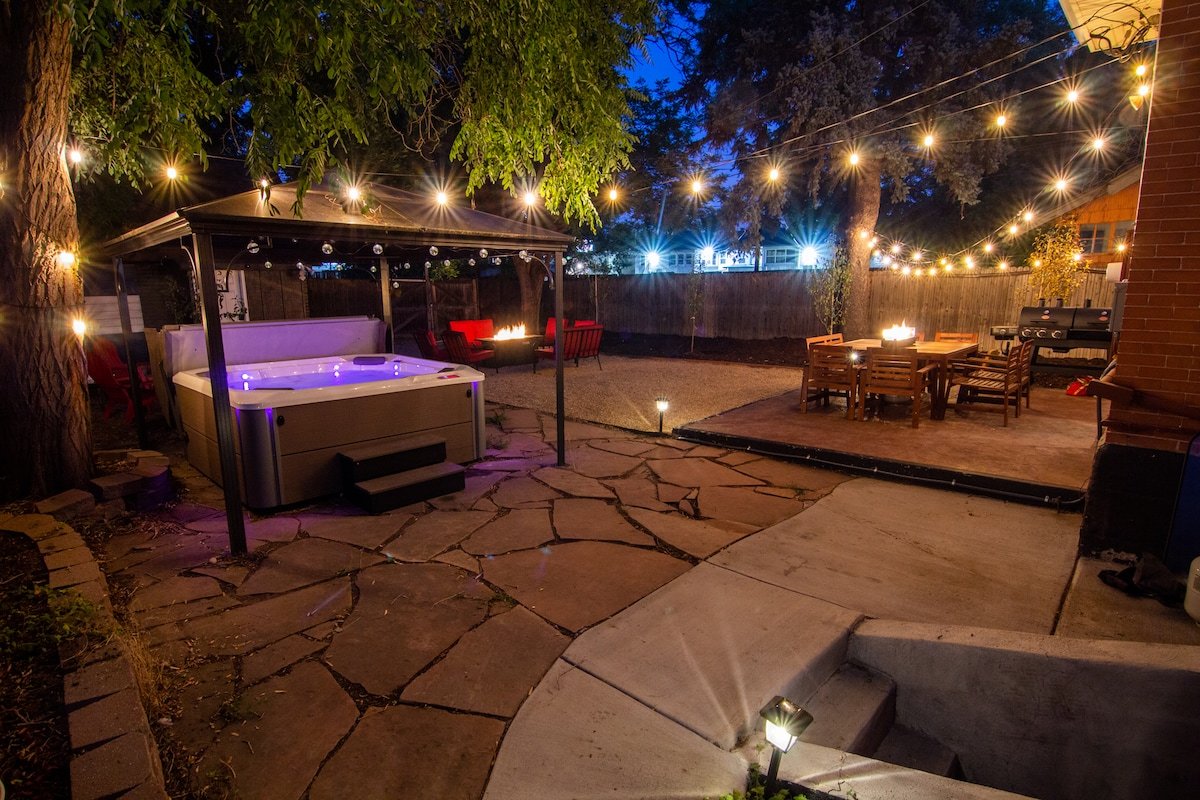 Perfect Sanctuary for 8 w Hot Tub near City Park gallery image 4