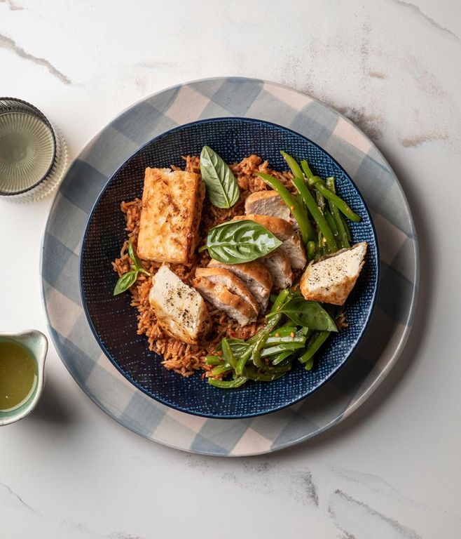 Photo of Crispy Feta & Zesty Pepper Chicken