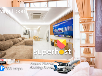 20PAX 5minARL 5Floors 6BR House