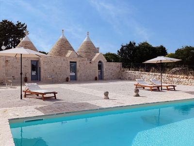 Trulli Fortunato – Private, heated swimming pool