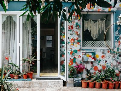 Peaceful Blue Beach House