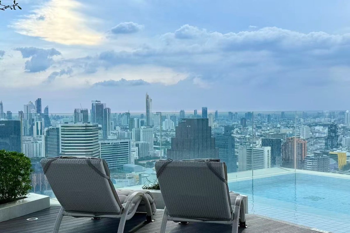 extraordinary pratunam infinity pool @central wrld gallery image 5