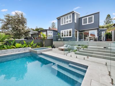 Seascape: Home with Pool and Views – Walk to Beach