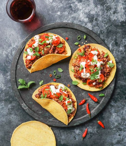 Photo of Smoky Quinoa & Kidney Bean Tacos