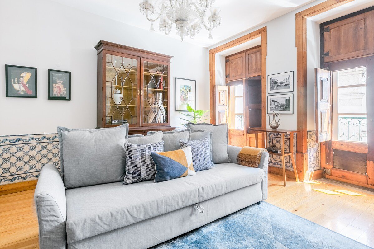 Alfama Terrace Apart First Floor With Historic Notes and AC gallery image 5