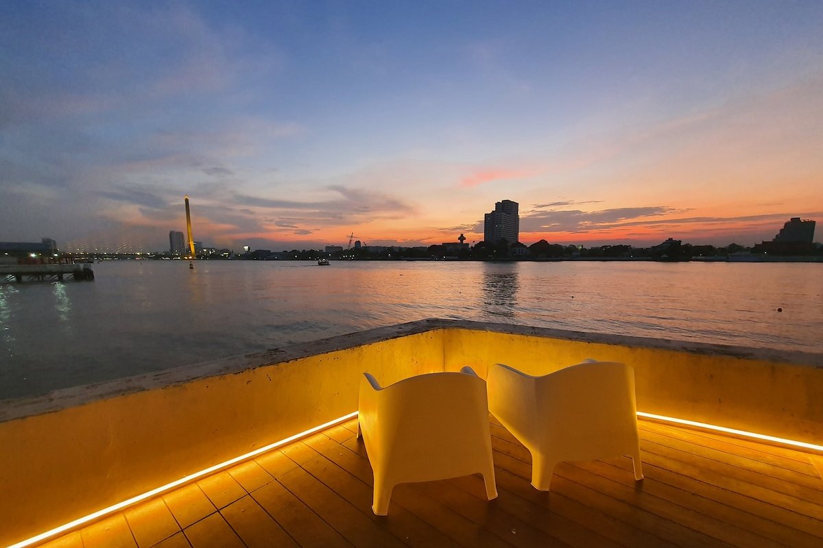 Riverfront house for rent/Chao phraya river house gallery image 4