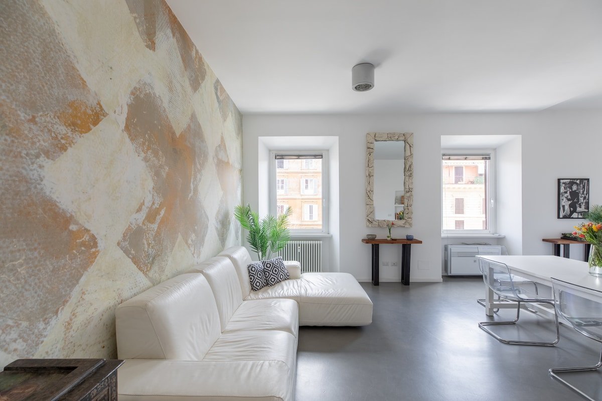 Trastevere: Modern 4BR-4BA, AC gallery image 3