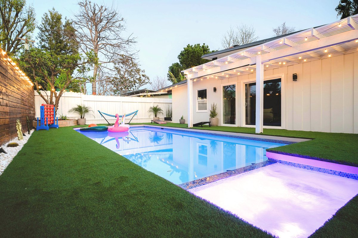 Modern Pool House I 4Beds I Spa I Game Room