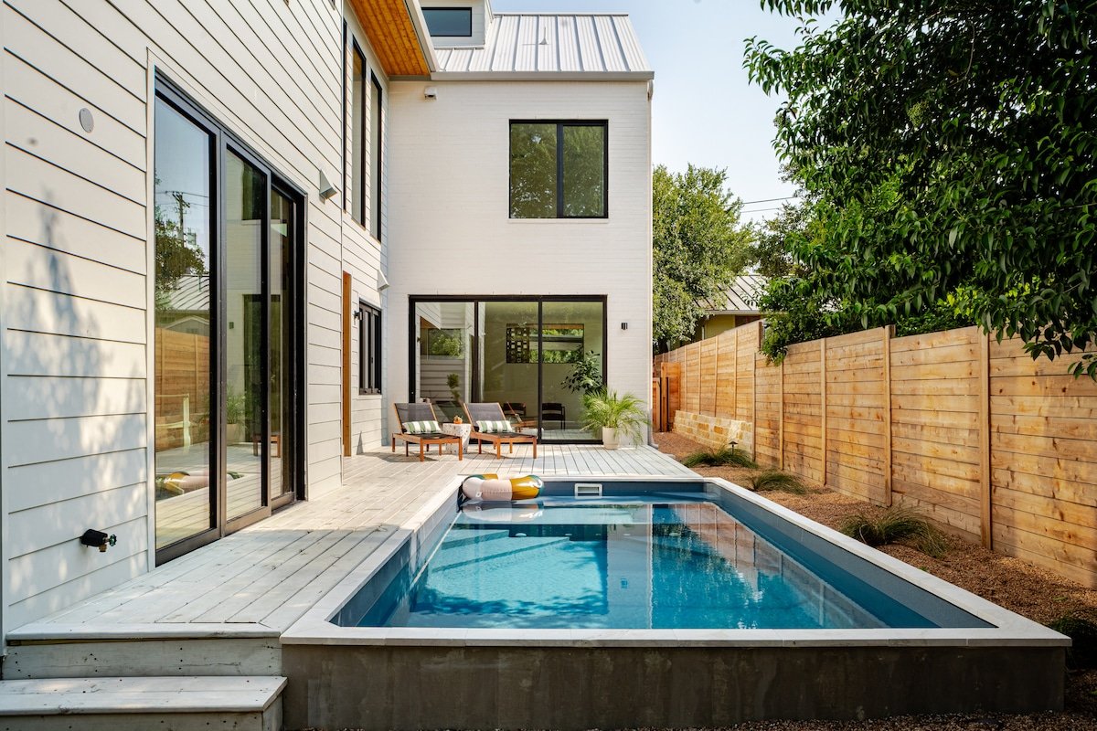 SoCo Luxury Retreat | Saltwater Pool | Walkable